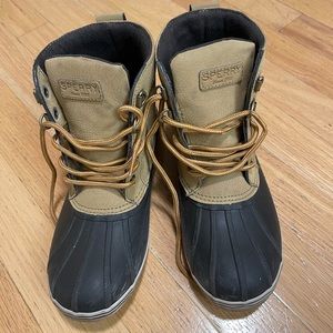 Boys Sperry Bowline Boots Size 3